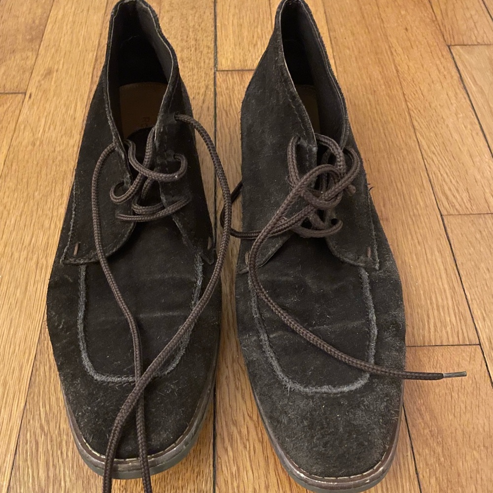 Mens Robert Wayne suede leather chukka boots 10.5